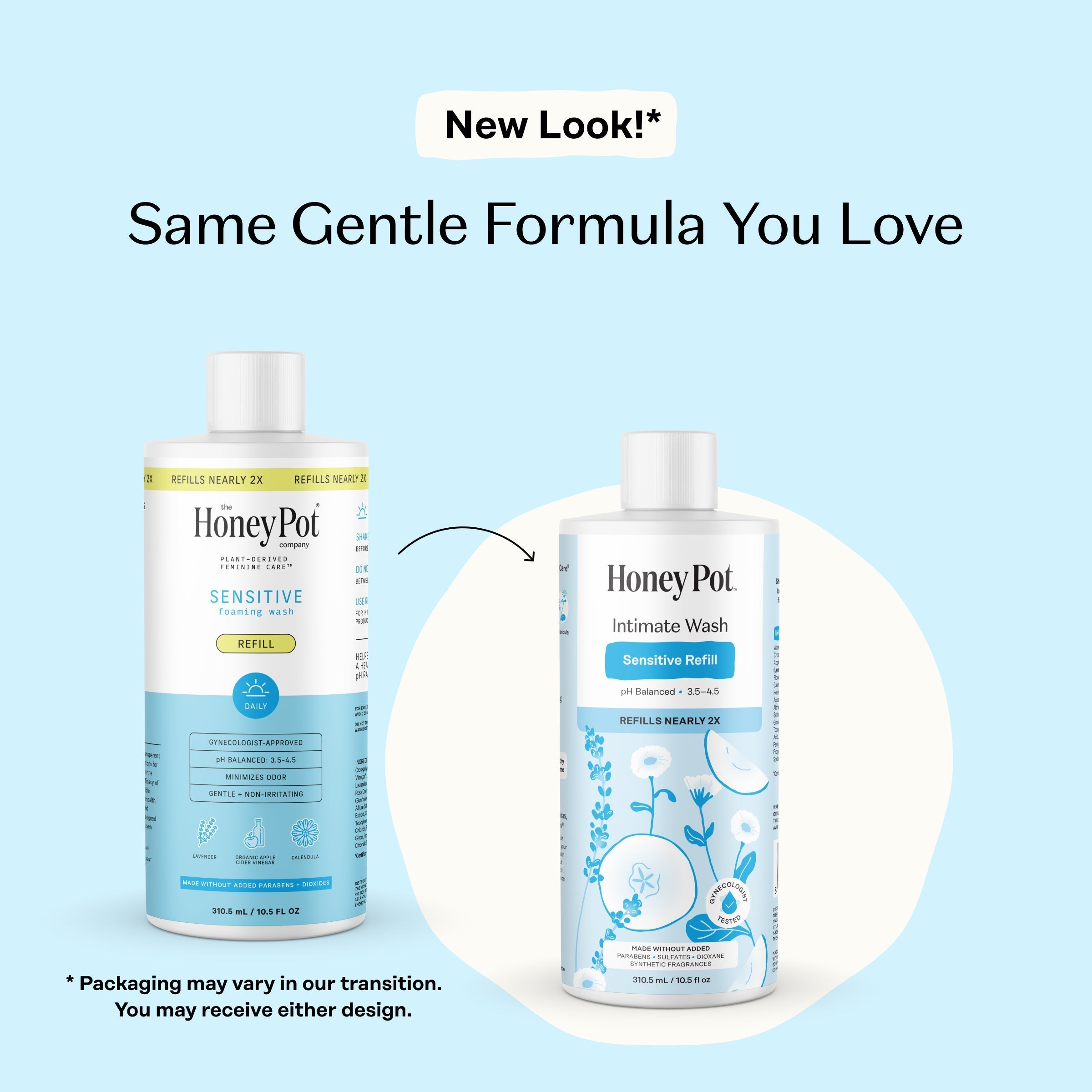 Sensitive Intimate Wash Refill